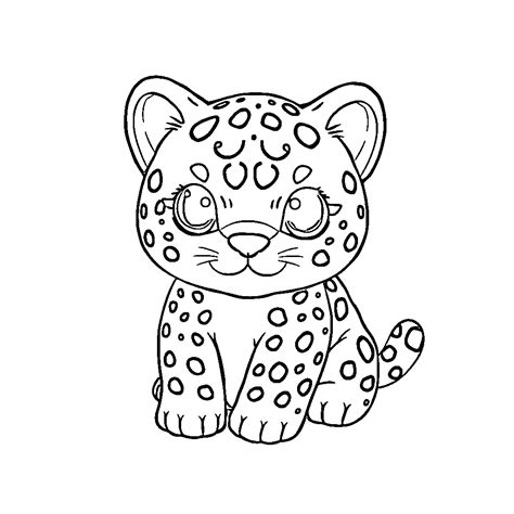 Best Leopard Cat Coloring Pages (Free Printable PDF)