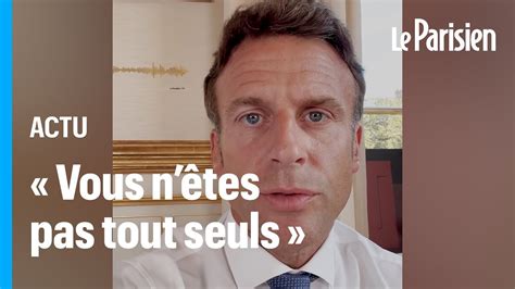 Parlez en le message d Emmanuel Macron contre le harcèlement