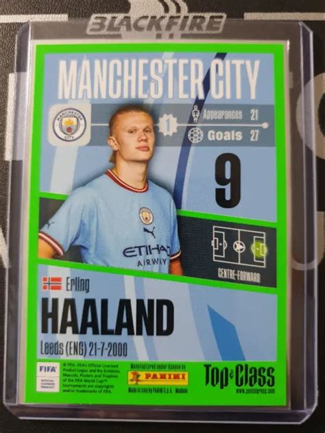 PANINI TOP CLASS 2023 Erling Haaland Manchester City Base Card 132 4