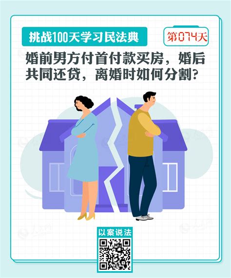 以案说法｜婚前男方付首付款买房，婚后共同还贷，离婚时如何分割？ 社会·法治 人民网