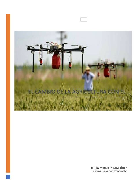 Trabajo Voluntario Nuevas Tecnolog As El Cambio De La Agricultura Con