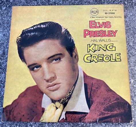 Popsike Lp Elvis Presley King Creole Vinyl UK 1958 RCA Silver