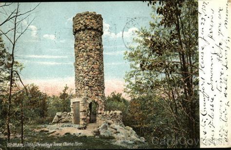 Norumbega Tower, Charles River Weston, MA