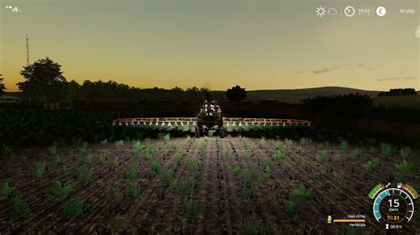 Aplicando Herbicida A Noite Farming Simulator Marcogames