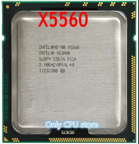 Lntel Xeon X Quad Core Lga G W Mb Cache Cpu Working