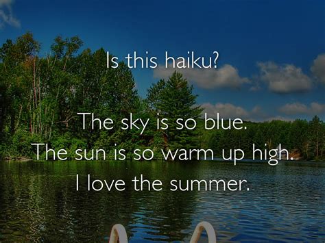 Haiku Poems About Nature Spesanut