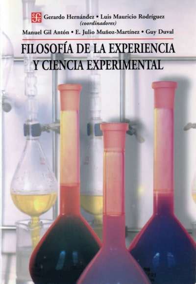 Libro Filosofía De La Experiencia Y Ciencia Experimental