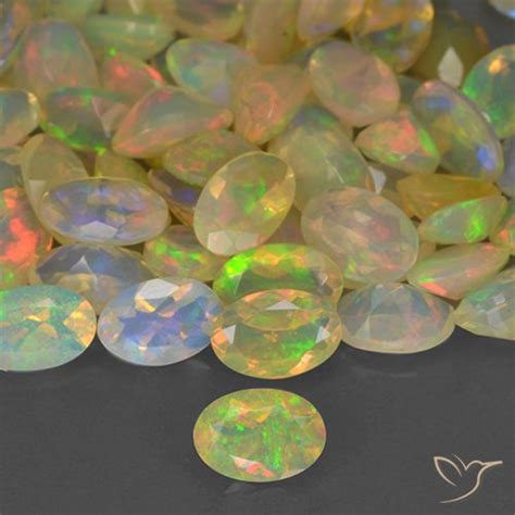 0 27 Carat Oval Opal Gemstones Loose Certified Opal From Ethiopia