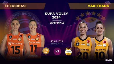 Semifinals Kupa Voley 2024 Match Schedule Today Eczacıbaşı Dynavit vs