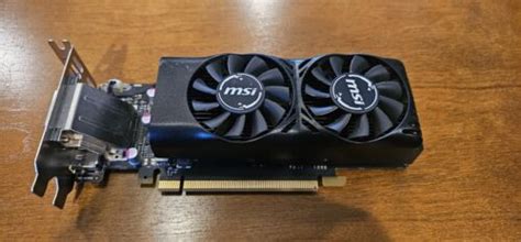 Msi Geforce Gtx 1050 2gt Lp Gddr5 Low Profile Graphics Card Ebay