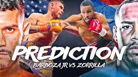 Arnold Barboza Jr Vs Danielito Zorrilla Punch Perfect Prediction 🥊 Youtube