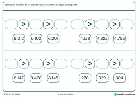 Fichas De N Meros Y Operaciones Para De Primaria Mundo Primaria