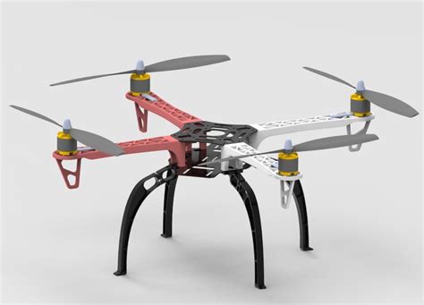 Model Parts And Assembly Of A Drone Using Solidworks