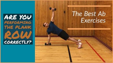 How to do Plank Rows Correctly and Safely [Video] - The White Coat Trainer