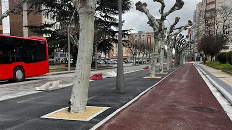 1 100 000 euros para la ampliación del carril bici por la calle Vitoria