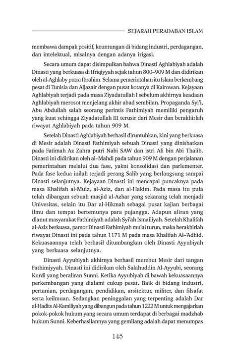 Sejarah Peradaban Islam Karya Siti Zubai Sejarah