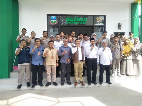 Pj Bupati Kunjungi Kantor Baznas Garut Dan Dorong Target Pengumpulan