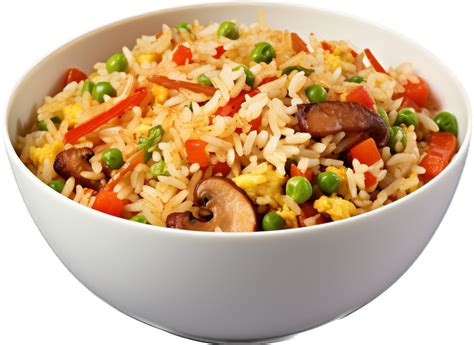 Chicken Fried Rice Plate Png