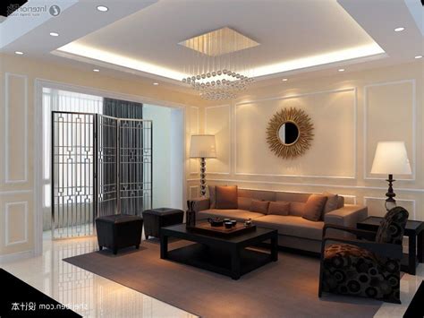 Living Room Gypsum Board Ceiling Design Catalogue