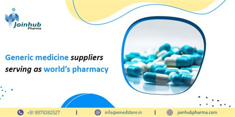 Generic Medicine Suppliers Serve As The World S Pharmacy