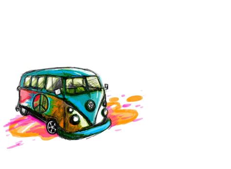 Hippie Van Wallpapers - Wallpaper Cave