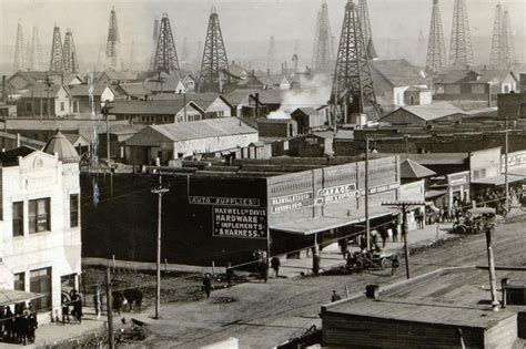 Oil Boom Town Burkburnett, Texas in the 1920s