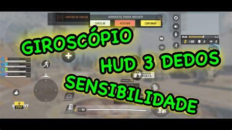 HUD 3 DEDOS CALL OF DUTY MOBILE DICAS COMO ATIVAR O GIROSCÓPIO