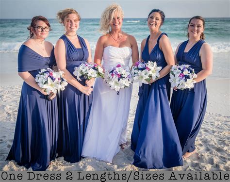 Slate Blue Bridesmaid Dresses