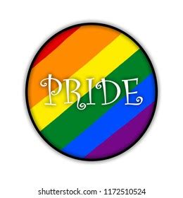Rainbow Gay Pride Flag Circle Symbol Stock Illustration Shutterstock