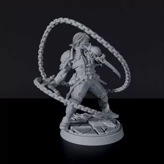 Human Male Ranger Archer With Crossbow Fantasy Miniature RPG Games