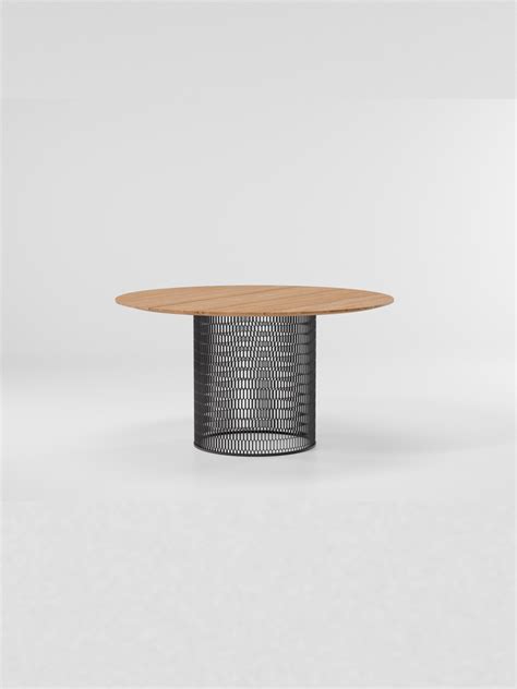 Mesh Outdoor Dining Table Kettal Pura Cal