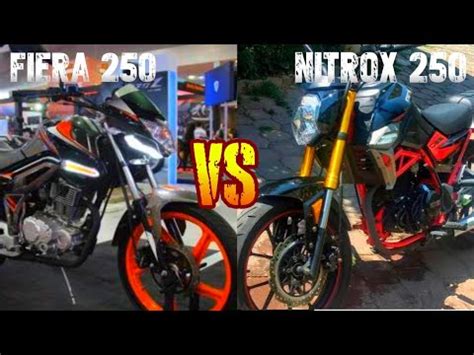 Review FIERA 250 Vs NITROX 250 Cual Comprar ITALIKA Vs VENTO Review