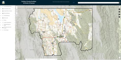 Caribou County Map Gallery