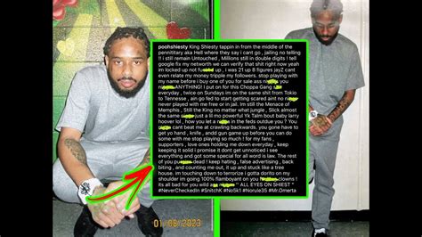 Pooh Shiesty Releases Statement From Jail And Claps Gunna New Pictures Youtube