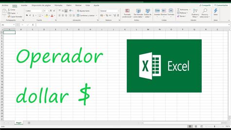 Cómo Usar El SÍmbolo Dolar En Excel Fácil Tutorial Excel Youtube