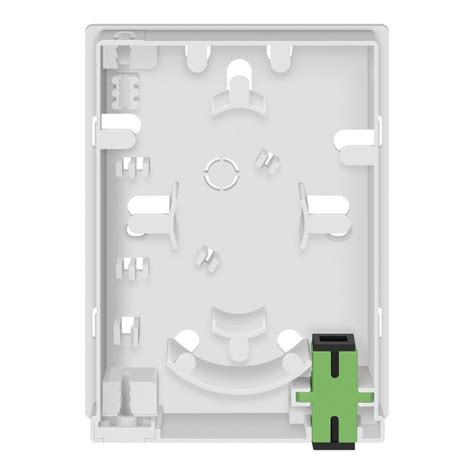 Roseta Para Fibra Ptica Con Acoplador Sc Apc Steren