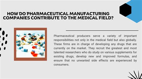 Ppt Top Pharmaceutical Companies In India For Handling Medicine