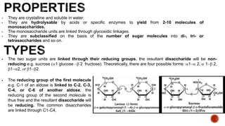 Carbohydrates-3 (Oligosaccharides) | PPT