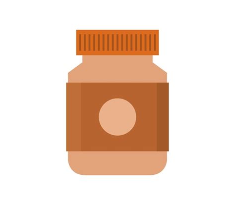 Premium Vector Peanut Butter Jar