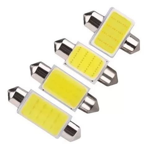 Lampada Led Carro Torpedo Cob Canbus Canceller Teto Pingo Mercadolivre