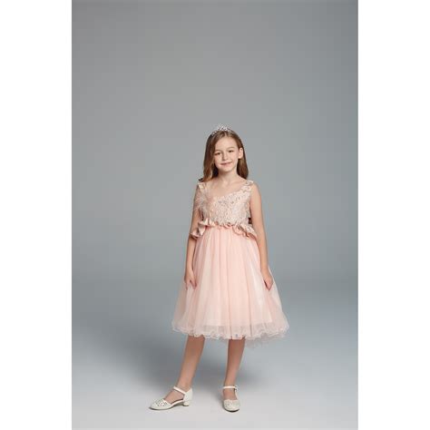 Rochie Astrid Printesa Sofy Nude Roz EMAG Ro