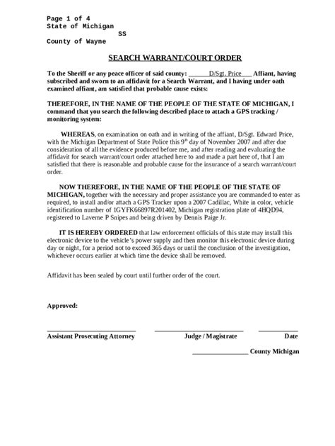 Search Warrant Template Fill Out And Sign Printable Pdfthe State Of Texas Texas District