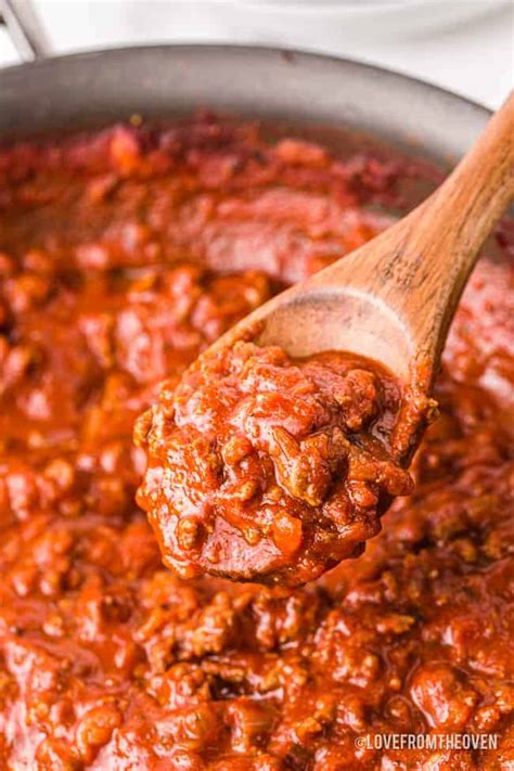 Homemade Spaghetti Sauce Recipe From Scratch