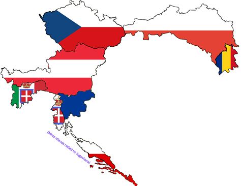 FlagMap: Treaty of Saint-Germain-En-Laye, 1919 by StabDaFax on DeviantArt