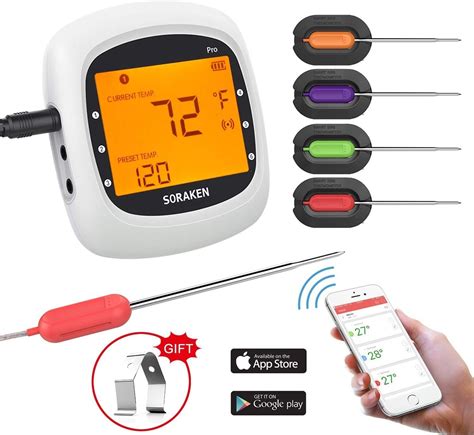 Top 10 Best Bluetooth Thermometer Reviews Cooking Thermometer Digital Cooking Thermometer