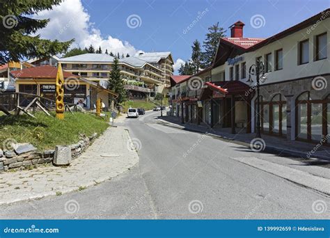 Summer View of Ski Resort Pamporovo in Rhodope Mountains, Bulgaria Editorial Stock Image - Image ...