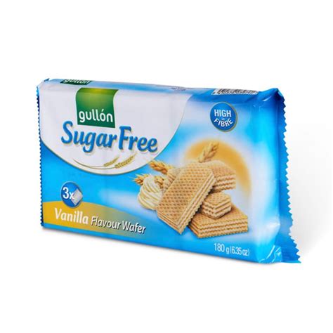 Gullon Vanilla Sugar Free Wafers Olive Land