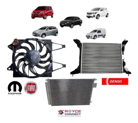 Kit Radiador Palio Uno Vivace Mobi Cc Fiorino