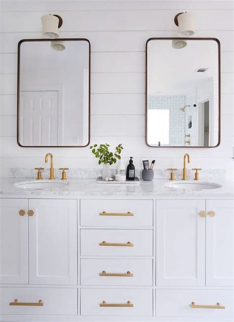 25 Stunning Bathrooms With Gold Hardware The Happy Housie Stunning