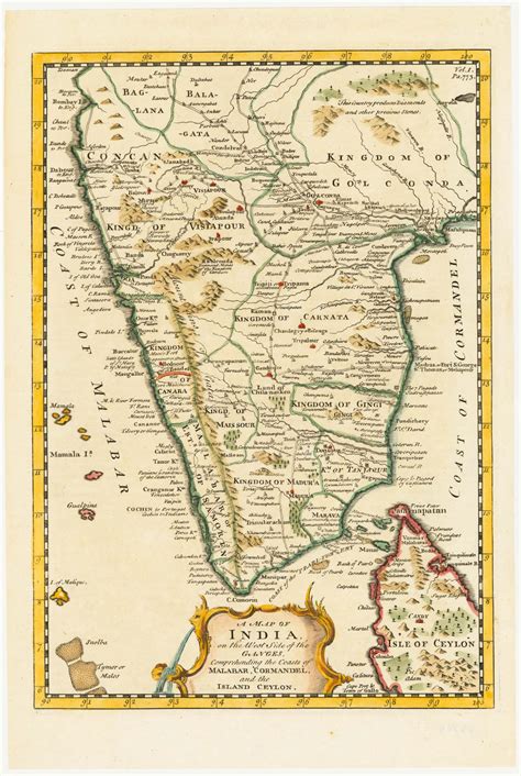 Map Of Southern India Altea Gallery